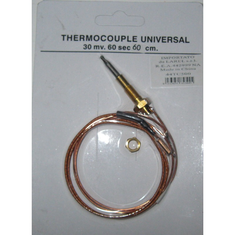 Termocoppia universale 90cm faston/occhielli